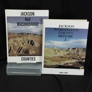 South Dakota Jackson & Washabaugh Counties Geschichte 2 Band Bad Lands - Bild 1 von 23