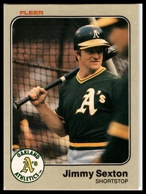 1983 Fleer #533 Jimmy Sexton - Image 1 of 2