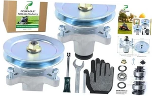 2 Pack 121-0751 Spindle Assembly with 2x121-0751+ 2x125-5574+ Assembly Tool Kit - Picture 1 of 7