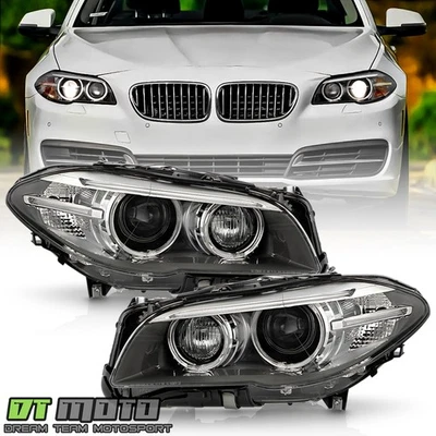 For 2014-2016 BMW F10 528i|535i|550i HID w/AFS Projector Headlights Headlamps — 第 1/4 张图片