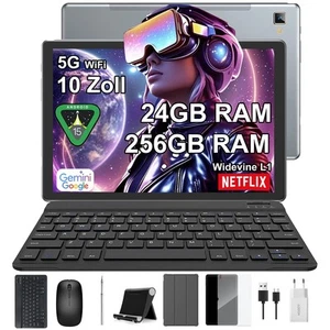 TABP60 PAD WiFi Tablet 11 Zoll Andriod 15 24GB+256GB 8000mAh Gaming HD GPS - Bild 1 von 27