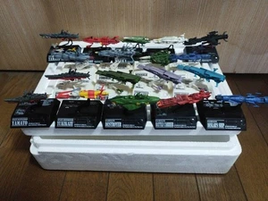 Cosmo Fleet Collection 1-3 Set 18 Figures Space Battleship Yamato Complete Set - Picture 1 of 10