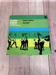 PERCY GRAINGER COUNTRY GARDENS JOHN HOPKINS SYDNEY S. O. 1973 LP EMI EMD 5514 - Picture 1 of 8
