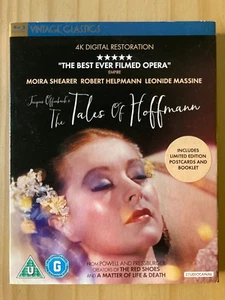 Tales Of Hoffmann Blu-ray Region B UK Import SC+POSTCARDS Powell Pressburger NM - Picture 1 of 9