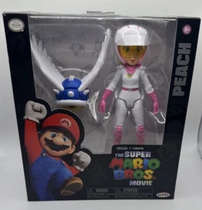 The Super Mario Bros. Movie Princess Peach w/ Shell Action Figure Jakks Nintendo - Picture 1 of 6