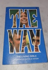 Vintage The Way Living Bible Illustrated Catholic Edition 1976 - Picture 1 of 8