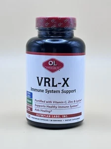 Olympian Labs VRL-X Sistema Inmune Soporte 120 Cápsulas - Imagen 1 de 3