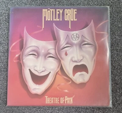 Mötley Crüe-Theatre Of Pain Vinyl (Elektra 1985) #60418-1-E - Bild 1 von 4