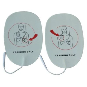 6 paia DAE Training Pad Adulti XFT DAE Training Pad Sostituzione Allenamento + 2 cavi - Foto 1 di 7