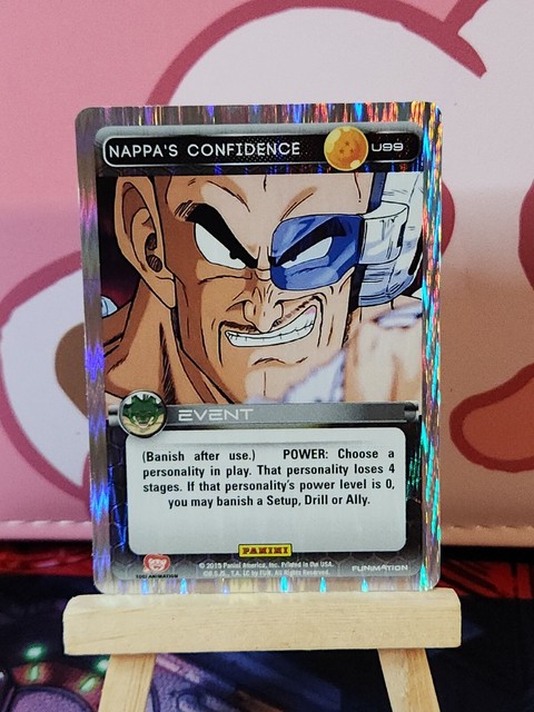 DBZ Dragon Ball Z TCG Panini Heroes & Villains U69 Goku, Thoughtful Foil