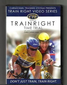 CHRIS CARMICHAEL Train Right (2001, DVD) Cycling Training: Sports: Biking - Picture 1 of 2