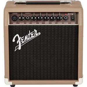 Fender Acoustasonic 15 Acoustic Combo Amp Tan - Picture 1 of 4