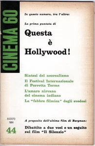 CINEMA 60 - N 44, AGOSTO - 1964 - QUESTA È HOLLYWOOD! - Picture 1 of 2