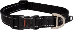 Classic Dog Collar - Black. XL (43cm - 70cm). - Picture 1 of 5
