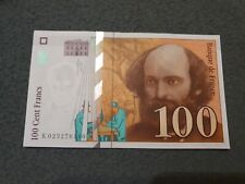 billet neuf UNC 100 Francs cezanne jamais circulés années 1997 Plusieurs Dispo