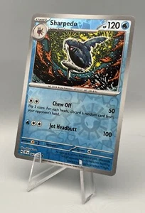 043/162 Sharpedo - SV05 Temporal Forces - Reverse Holo NM Pokemon - Picture 1 of 2