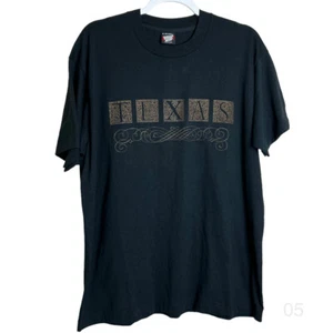 Screen Stars Best Tag Damen XL USA Vintage Texas schwarz kurzarmiges T-Shirt - Bild 1 von 8