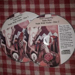 Noel Coward Radio Play- Nude With Violin - 2 Audio CDs - Imagen 1 de 1