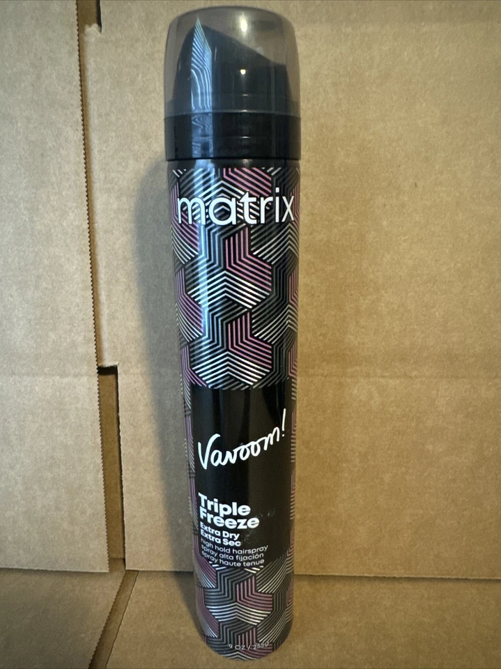 Matrix Vavoom TRIPLE FREEZE Extra Dry High Hold Hairspray 9 oz FREE SHIPPING - Image 1 of 4