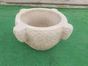 MORTAIO - VASO - VASCA IN POLVERE DI PIETRA - Picture 1 of 3