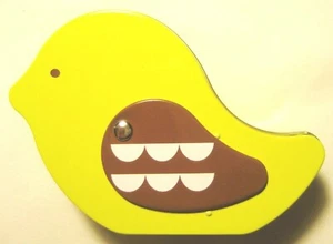 NEU Sammlerstück Ostern Küken Dose für Süßigkeiten Nüsse Kaugummikugeln 1,5 x 2,5 x 4,5"/6 Unzen - Bild 1 von 5