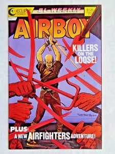 Airboy No. 13 Jan. 12, 1987 Eclipse Comics Dixon & Woch First Printing NM (9.4) - Picture 1 of 8