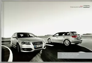 Audi A3 3-dr & Sportback 2009-2010 UK Market Sales Brochure SE Sport S line S3 - Picture 1 of 3