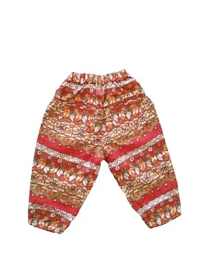 Новый маслянистый девочек красный листья хлопок дизайн брюки 92 - Изображение 1 из 3