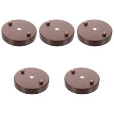  5 Count Lights Ceiling Plate Fixture Mounting Bracket Base Metal