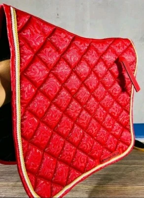 Schabracke Rot Barock Dressur Cob/Pony - Bild 1 von 4