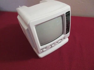 Suntone RR1900 5" Black White TV Radio Receiver VHF UHF AM FM Mini Portable TV - Picture 1 of 11