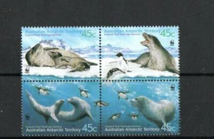 AAT  SG152-155 LEOPARD SEAL  MNH - Picture 1 of 1