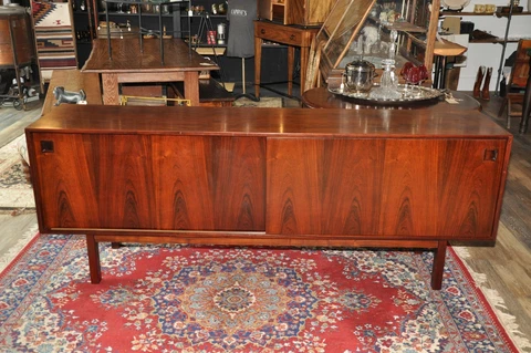 Omann Jun Danish Modern Rosewood Credenza Cover