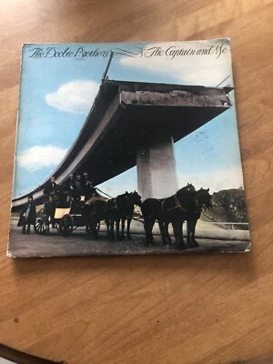 The doobie Brothers the captain and me vinyl lp 1973 gatefold - Image 1 of 3