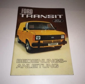 Ford Transit Bedienungsanleitung 80er Jahre 04/1981 - Bild 1 von 4