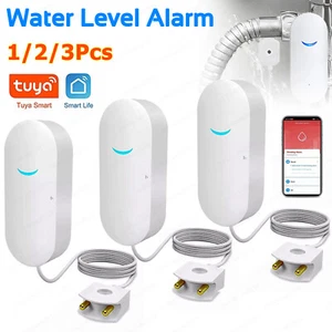 Paquete de 1-3 Detector Inteligente de Fugas de Agua APP Alarma WiFi Hogar Detector de Fugas de Agua - Imagen 1 de 13