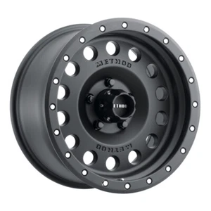 Method MR30778550500 for MR307 Hole 17x8.5 0mm Offset 5x5 94mm Matte Black Wheel - Picture 1 of 2