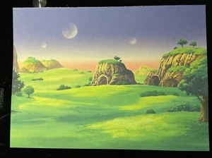 DRAGON BALL Z ANIMATION CEL BACKGROUND anime Cels Vintage Cartoons Art TV I16 - Picture 1 of 1