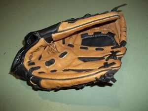 Easton Z-Flex ZFX9 Youth Tee T Ball Baseball Glove Tan Black Right Hand Throw 9" - Picture 1 of 6