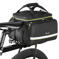 WEST BIKING Waterproof Cycling Bag Bike Bicycle Rear Rack Pack Carrier Panniers