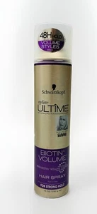 schwarzkopf styliste ultime biotin+volume strong hold hairspray 10oz - Picture 1 of 1