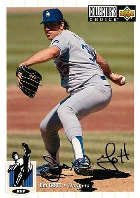 Jim Gott 113 1994 Collector's Choice Silver Signature - Image 1 of 2