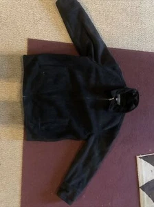 PERRY ELLIS Large Portfolio Mens  Black Faux Suede Fur Lined Winter Jacket - Picture 1 of 4