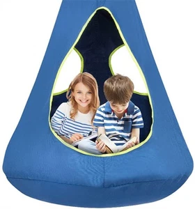 IN/Outdoor Children's Hanging Tree Tent Nest Swing Chair Hanging Hammock Chair - Picture 1 of 19