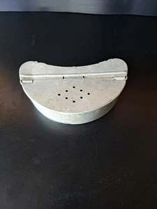 Caja de cebo de metal de colección con trabillas para cinturón pesca pesca pesca con mosca  - Imagen 1 de 6