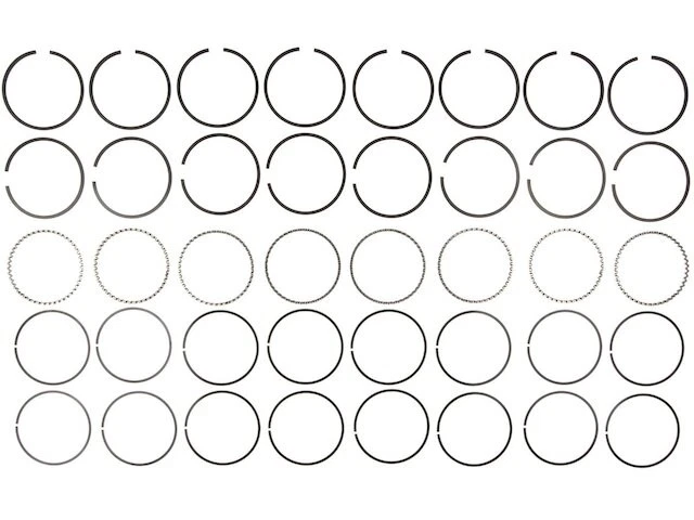 Juego de anillos de pistón 48RBFC47 para Cherokee Grand Wagoneer J10 J100 J20 J2500 J2600 Foto 1 de 1