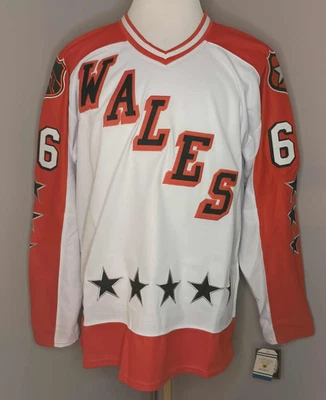 Mario Lemieux Pittsburgh Penguins White "1983 All-Star Throwback" CCM NHL Jersey - Image 1 of 2