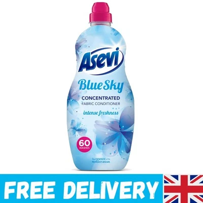 Concentrated Blue Fabric Softener, 1380ML - Unmatched Freshness for 60 Washes - Image 1 of 4