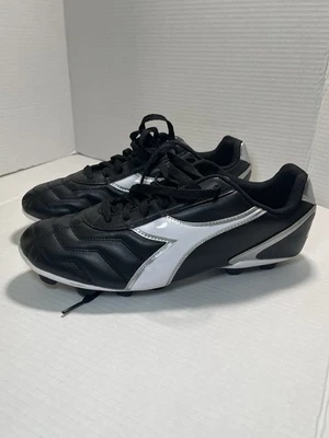 Diadora Capitano MD Black,White,Silver Soccer Shoes Men’s Size 12.5 - Image 1 of 4