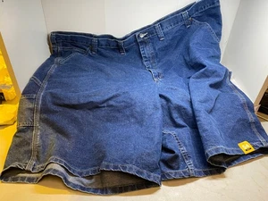 Lee Men's Carpenter Cargo Jean Shorts Size 54 Blue Denim NWT - Picture 1 of 3
